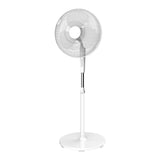 Ventilateur silencieux oscillant 45W Ø40cm 3 vitesses - Blanc - DiO