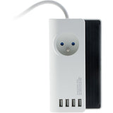 Dock chargeur de bureau USB + prise 2P+T 16A - Voltman