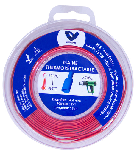 Gaine thermorétractable 5m Voltman