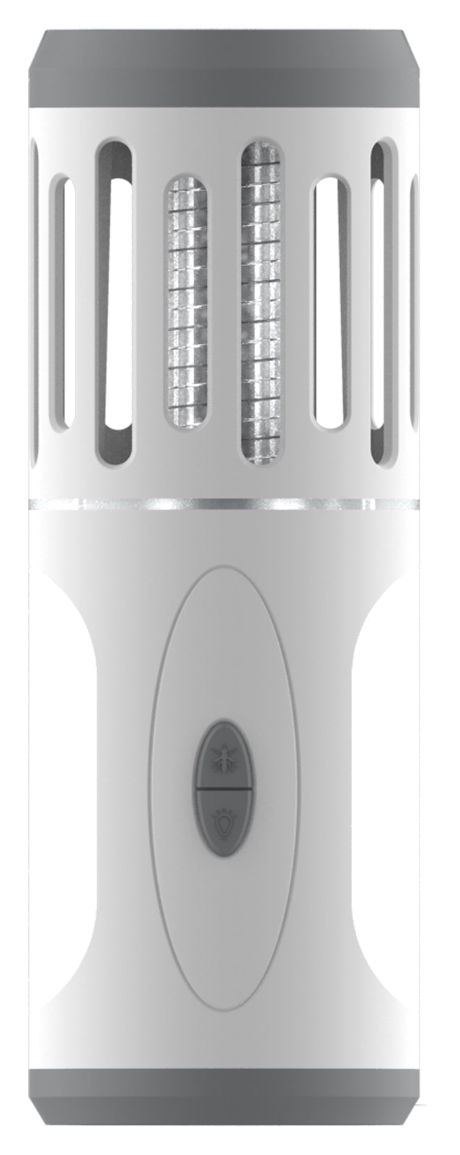 Lampe torche anti-moustiques surface 30 m² - Blanc - Voltman