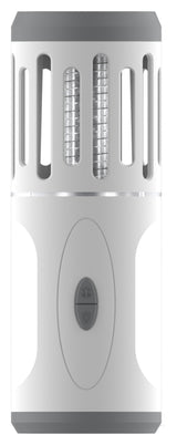 Lampe torche anti-moustiques surface 30 m² - Blanc - Voltman