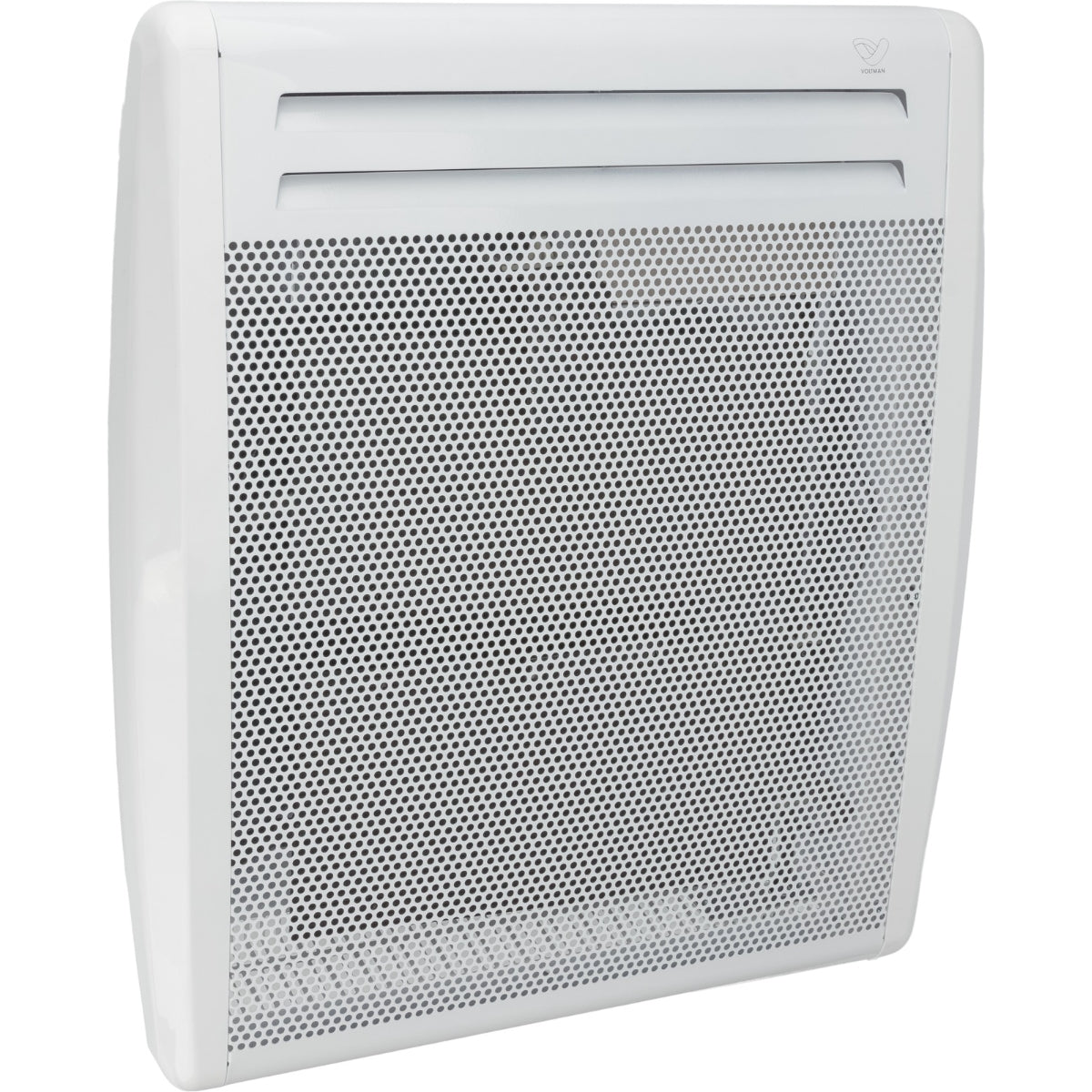 Chauffage électrique rayonnant Blanc 500W - thermostat intégré - Voltman