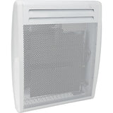Chauffage électrique rayonnant Blanc 500W - thermostat intégré - Voltman