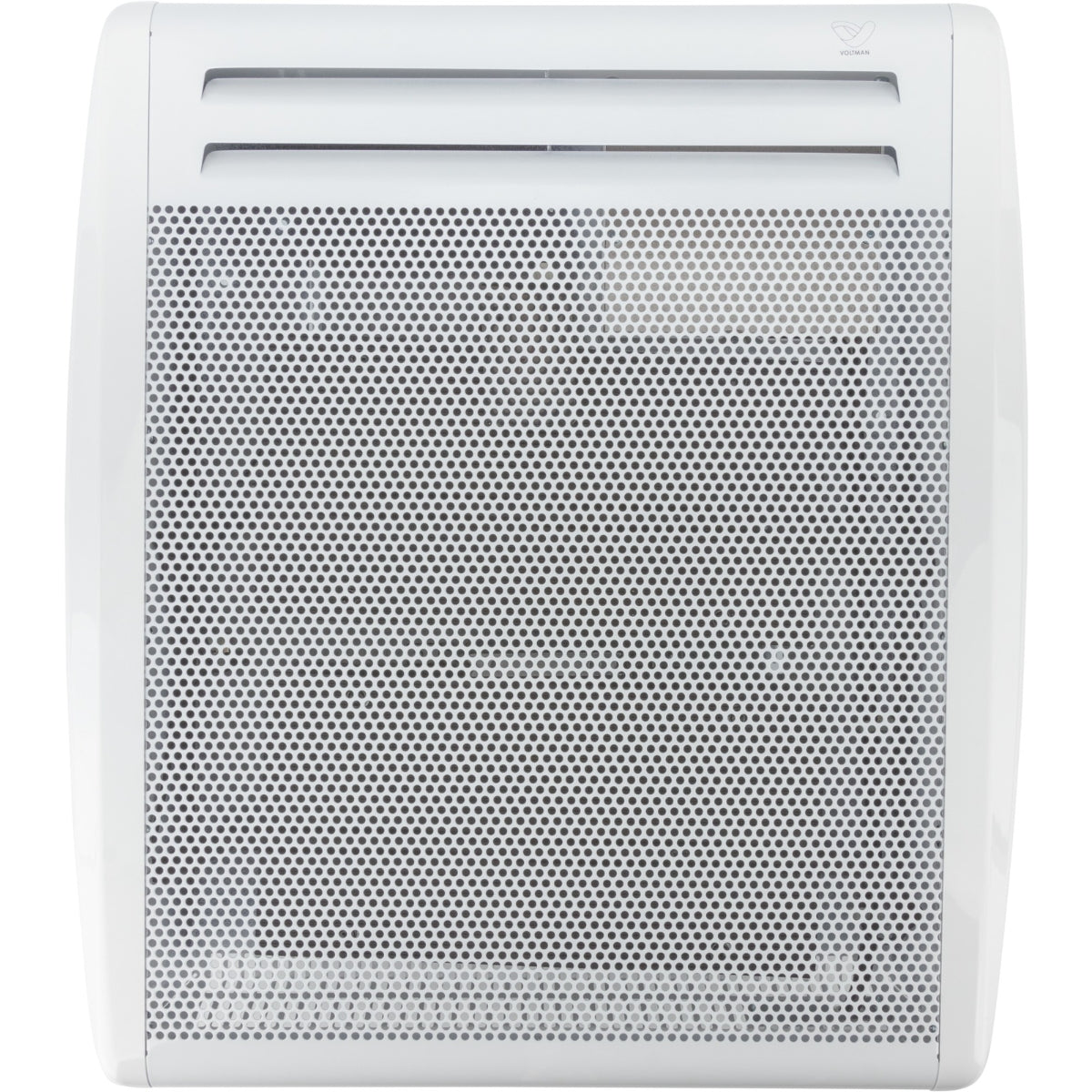 Chauffage électrique rayonnant Blanc 500W - thermostat intégré - Voltman
