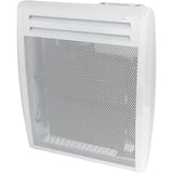 Chauffage électrique rayonnant Blanc 500W - thermostat intégré - Voltman