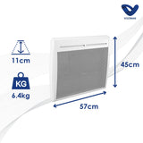 Chauffage électrique panneaux rayonnants 500 à 2000W - Voltman