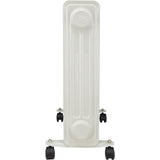 Radiateur bain d'huile Mobioil 1000W à 2500W - 3 niveaux de chauffe - blanc - Voltman