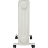 Radiateur mobile bain d'huile - blanc - Voltman