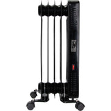Radiateur bain d'huile CosyOil 1000 à 2000W - façade verre trempé - Voltman