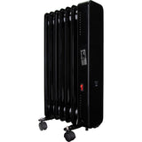 Radiateur bain d'huile CosyOil 1000 à 2000W - façade verre trempé - Voltman