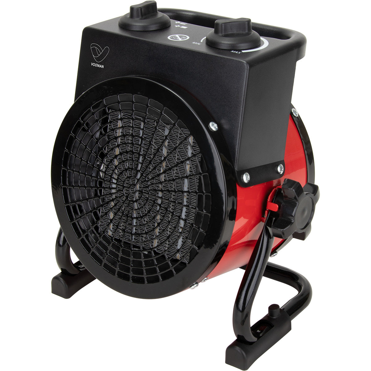 Chauffage soufflant portable de chantier 1000/2000W - Voltman