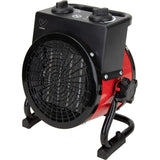 Chauffage soufflant portable de chantier 1000/2000W - Voltman