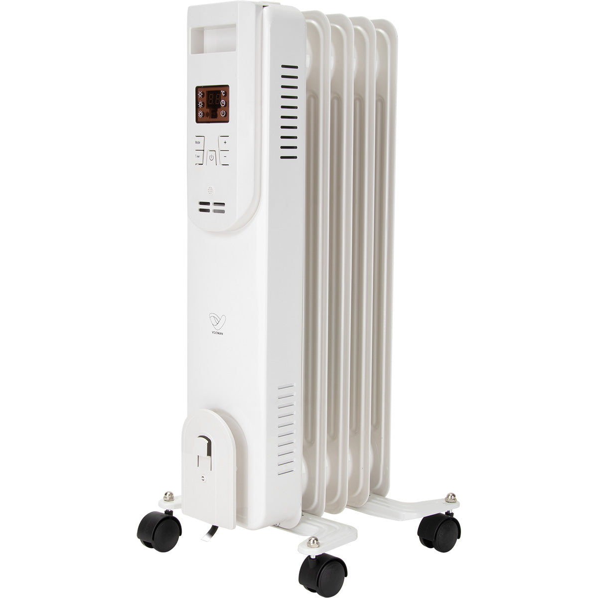 Radiateur mobile bain d'huile Digioil 1000W - Voltman
