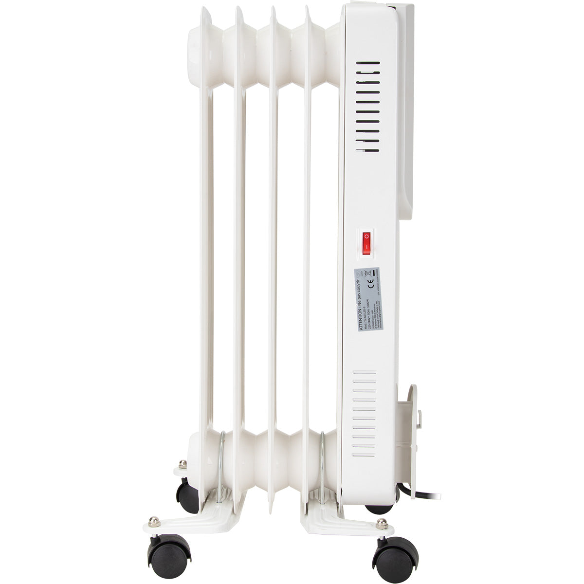 Radiateur mobile bain d'huile DigiOil 1000/1500/2000W - Voltman