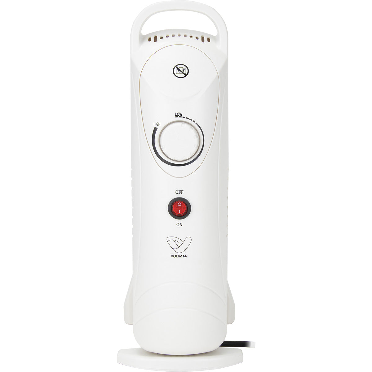 Mini radiateur mobile à bain d'huile 500W - Voltman