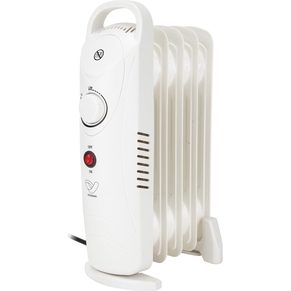 Mini radiateur mobile à bain d'huile 500W - Voltman