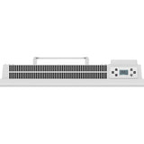 Radiateur fonte Wifi 1000 à 2000W - acier blanc - Voltman