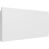 Radiateur fonte Wifi 1000 à 2000W - façade acier blanc - Voltman