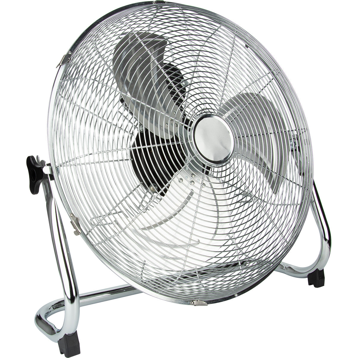 Ventilateur brasseur d'air Ø45cm - 1750m³/h - chrome - Voltman