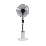 Ventilateur Brumisateur Silencieux et Oscillant - 75W - Blanc 40cm - 3 Vitesses - Voltman