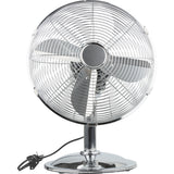 Ventilateur de table Boreas - argent - Voltman