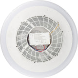 Ventilateur de plafond LED 40W Cosmo Ø55cm - Voltman