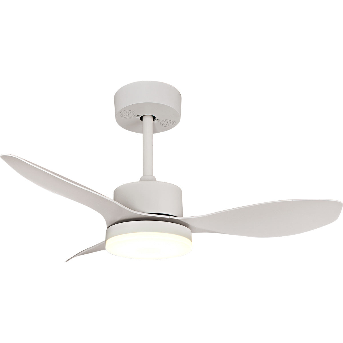 Ventilateur de plafond Ø95 cm blanc - Voltman