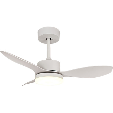 Ventilateur de plafond Ø95 cm blanc - Voltman