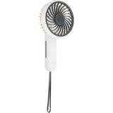 Mini ventilateur à main portable Ø10 cm 2.5W - blanc - Voltman