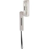 Mini ventilateur à main portable Ø10 cm 2.5W - blanc - Voltman