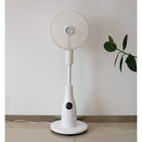 Brumisateur d'air design à roulettes Brizz+ Ø 42 cm - blanc - Voltman