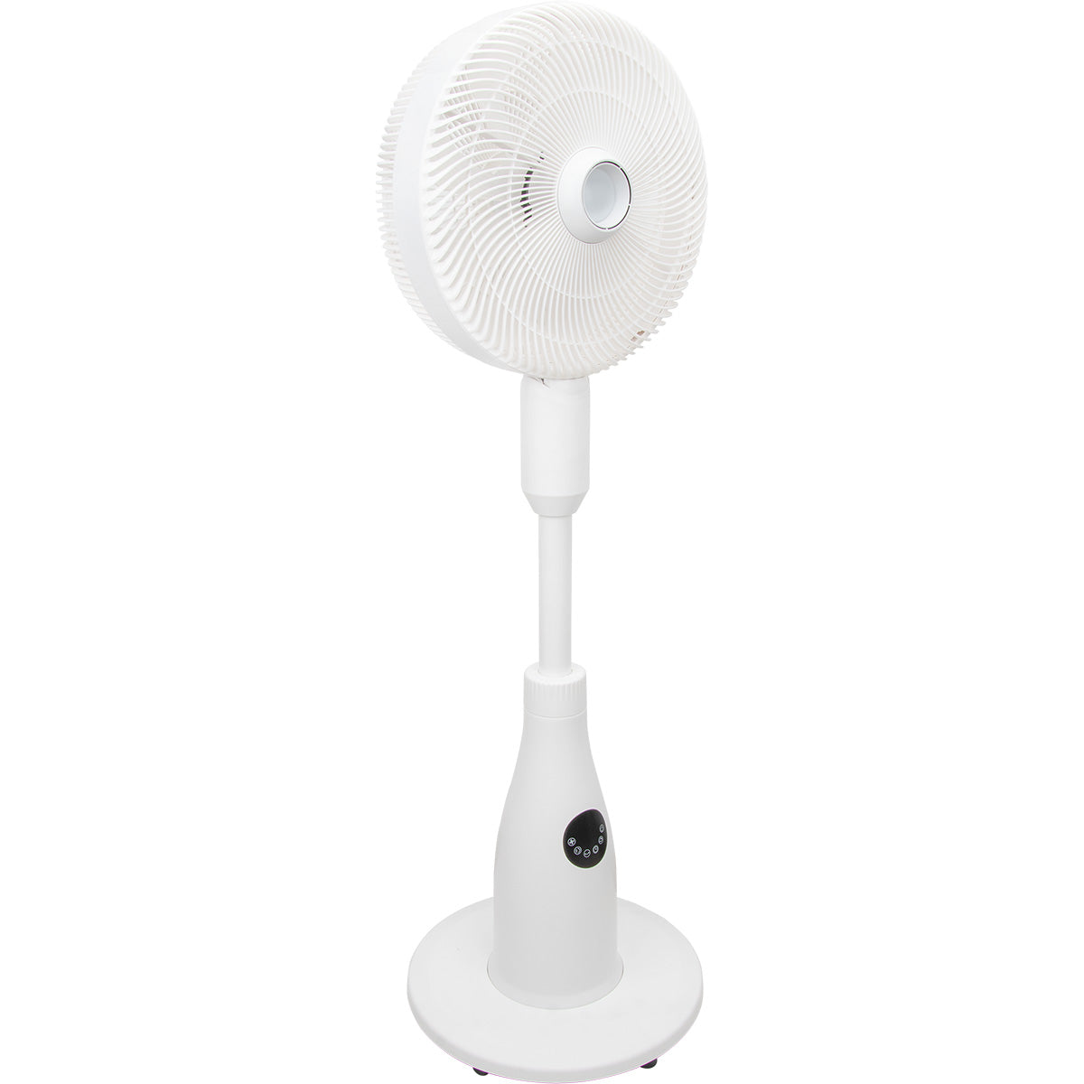 Brumisateur d'air design à roulettes Brizz+ Ø 42 cm - blanc - Voltman