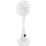 Brumisateur d'air design à roulettes Brizz+ Ø 42 cm - blanc - Voltman