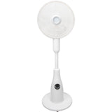 Brumisateur d'air design à roulettes Brizz+ Ø 42 cm - blanc - Voltman
