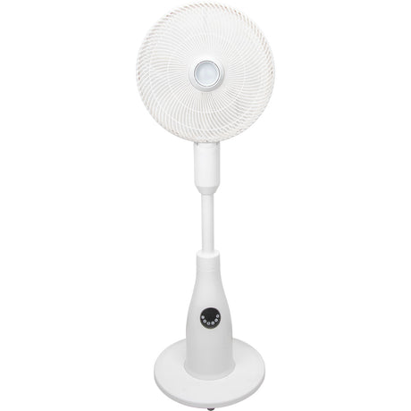 Brumisateur d'air design à roulettes Brizz+ Ø 42 cm - blanc - Voltman