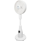 Brumisateur d'air design à roulettes Brizz+ Ø 42 cm - blanc - Voltman