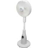 Brumisateur d'air design à roulettes Brizz+ Ø 42 cm - blanc - Voltman