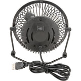 Mini ventilateur de bureau USB Ø13cm - Voltman