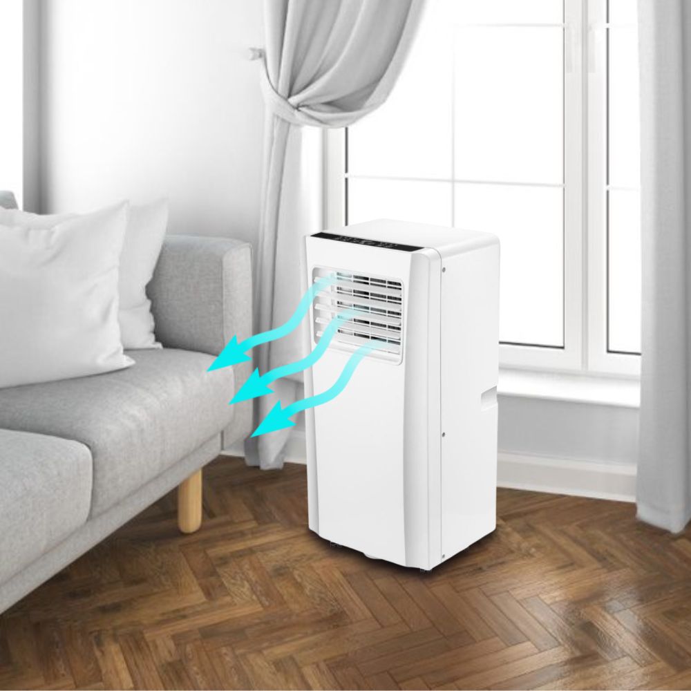 Climatiseur monobloc mural KUB-E+ 8000BTU 500 m³/h 2350 W - Wifi - Voltman