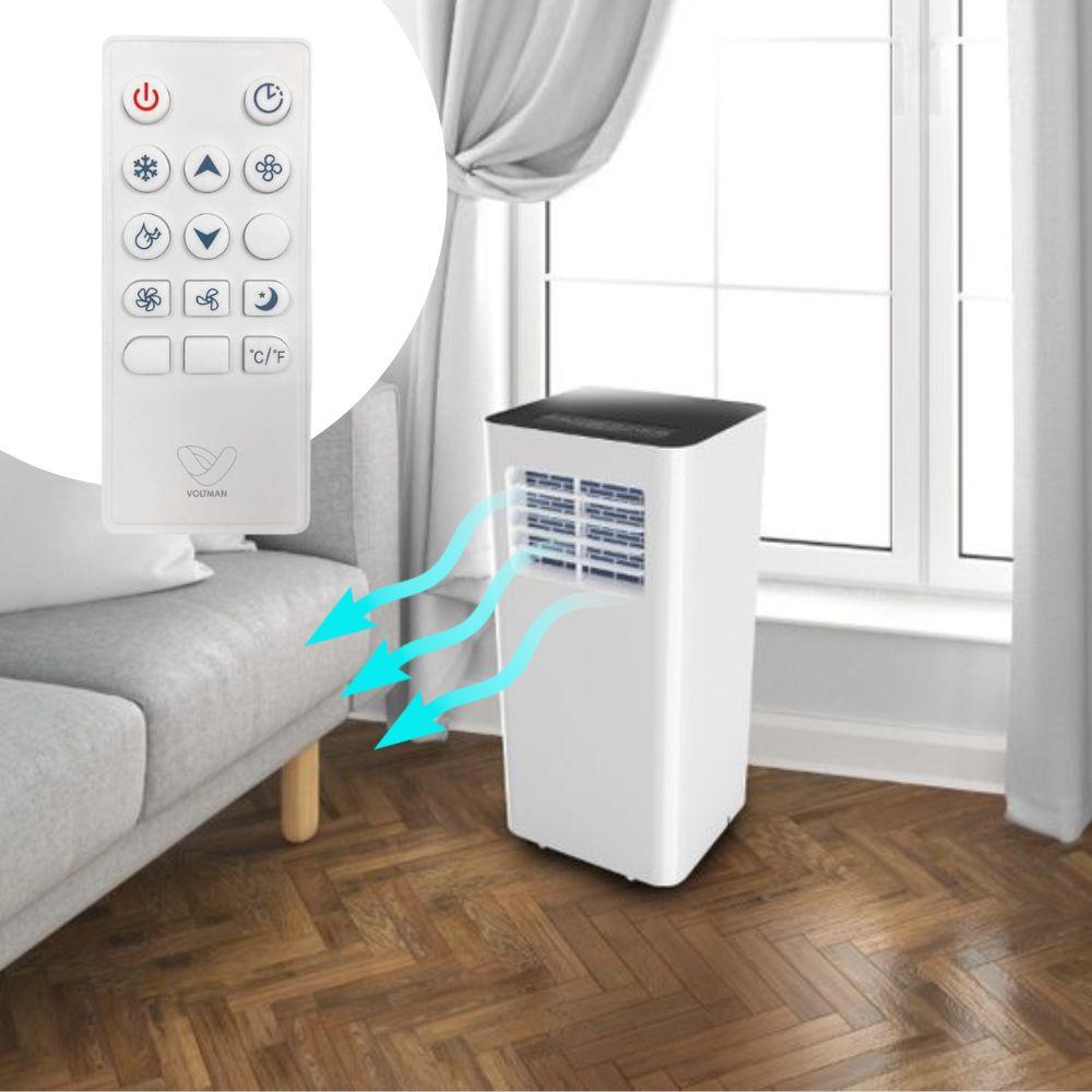 Climatiseur mobile Blizz 3-en1 - Voltman