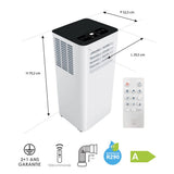 Climatiseur mobile Blizz 3-en1 - Voltman