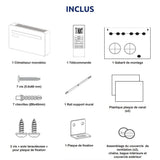 Pompe à chaleur Climatiseur Monobloc intérieur Wifi KUB-E+ 8000/10000/12000BTU - Voltman
