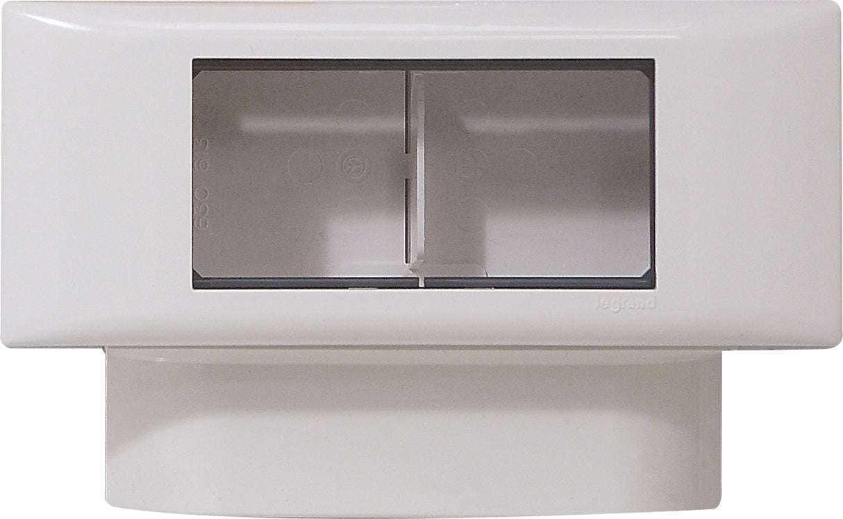 Cadre double pour appareillage Mosaic - moulures 12,5mm - Legrand