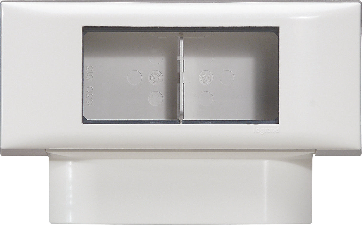 Cadre double pour appareillage Mosaic - moulures 16mm - Legrand