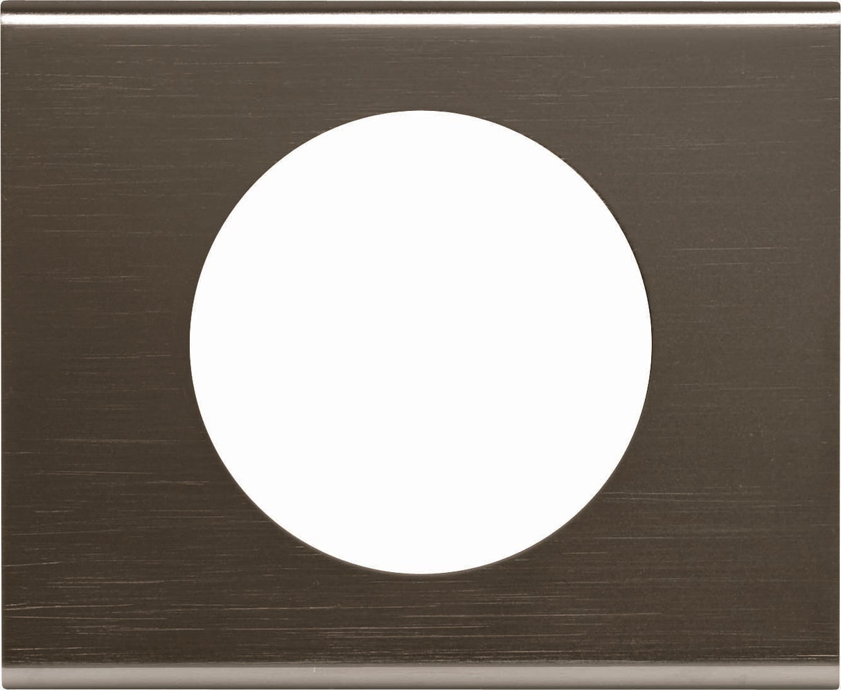 Plaque de finition 1 poste Céliane finition Black Nickel - Legrand