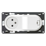 Prise affleurante 2P+T USB + boîte encastrement complet - Céliane - Legrand
