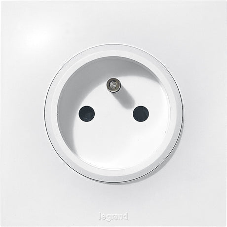 Prises de courant 2P+T 16A complet - Neptune - blanc - Legrand