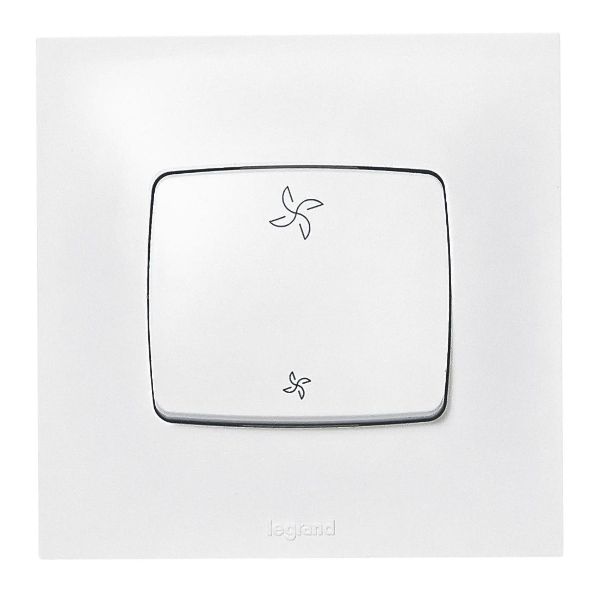 Commande VMC 10A - Neptune - blanc - Legrand