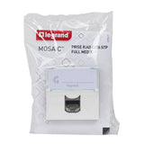 Prise RJ45 CAT 6 à vis 2 modules à composer - Mosaic - blanc - Legrand