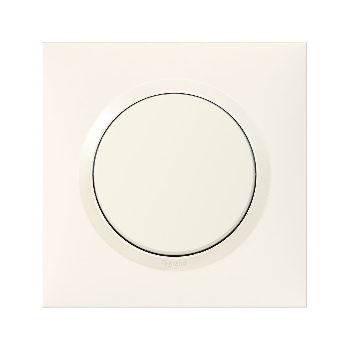 Poussoir simple 6A complet - Dooxie - blanc - Legrand